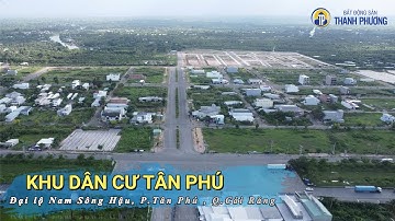 KDC Tân Phú đất nền Nam Cần Thơ trục Võ Nguyên Giáp-Cái Răng- CT