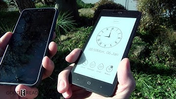 Kingrow K1 e-Ink Smartphone Outdoor Sunlight Test