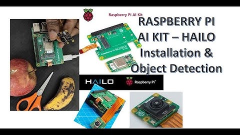 AI KIT HAILO-8L For Image Processing with Raspberry PI 5