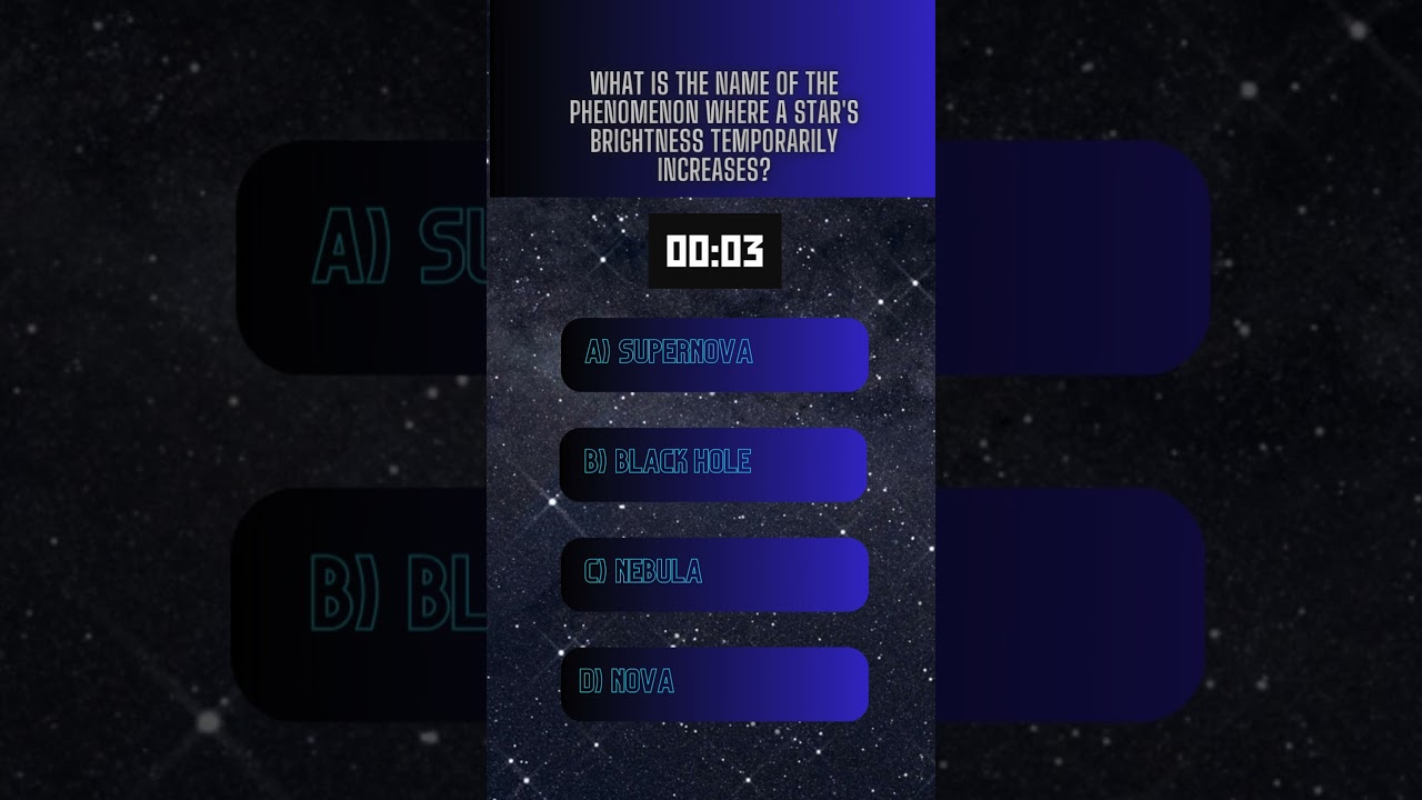 What is the name of the phenomenon where a star's brightness temporarily increases?