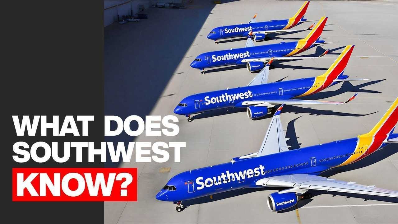 Спорная причина, по которой Southwest использует только один тип самолетов.
