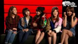 포미닛 (4MINUTE) Interview Live at SBS PopAsia Studios