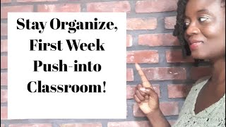 OT : Organizational Tips For OTs in The School  Setting Part-2: PUSHING-INTO THE CLASSROOM