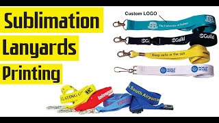 Custom Lanyards with Sublimation Printing | Easy Guide Information