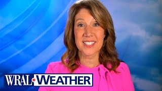 North Carolina Forecast: Humidity to rise, temps near 90 on Thursday with isolated storms possible