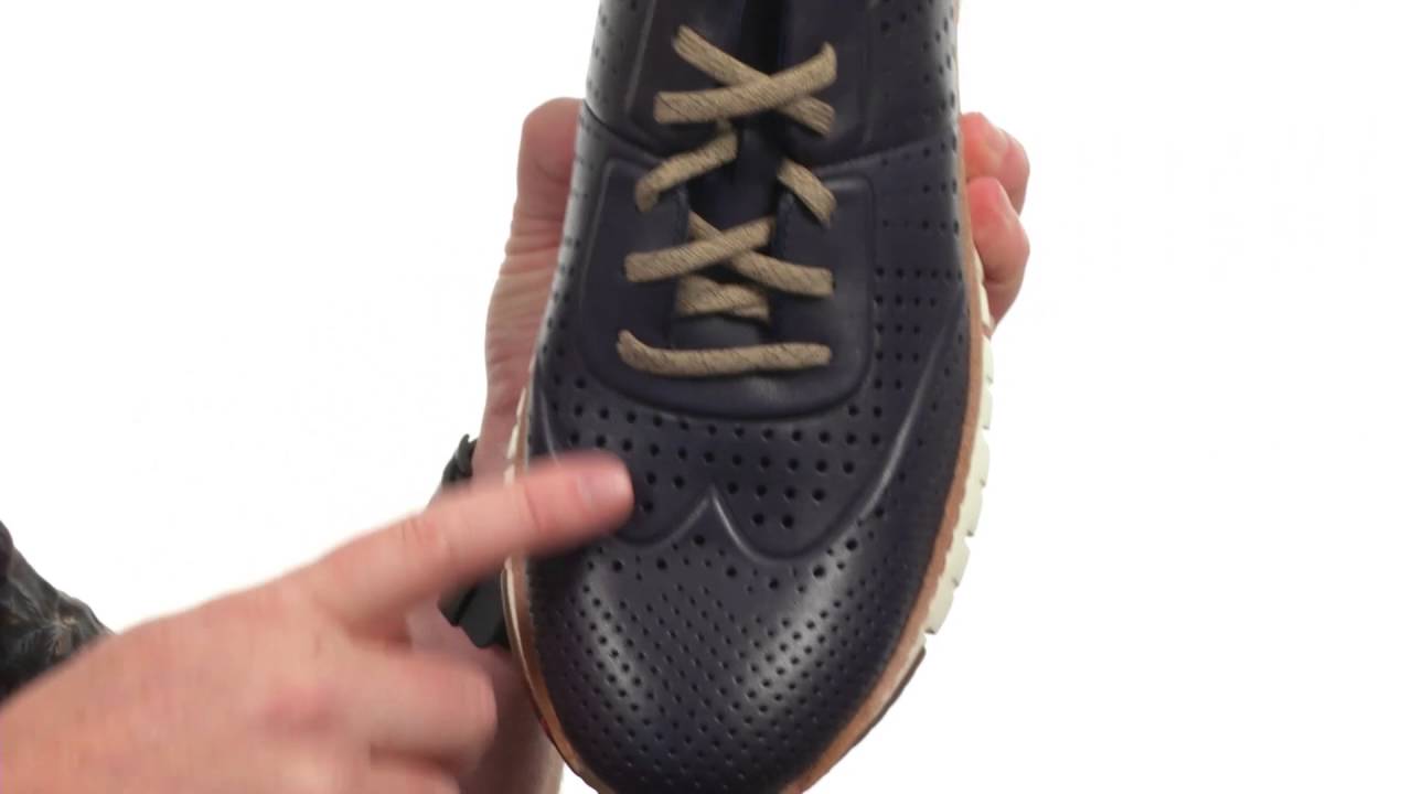 cole haan men's zerogrand perforated sneakers