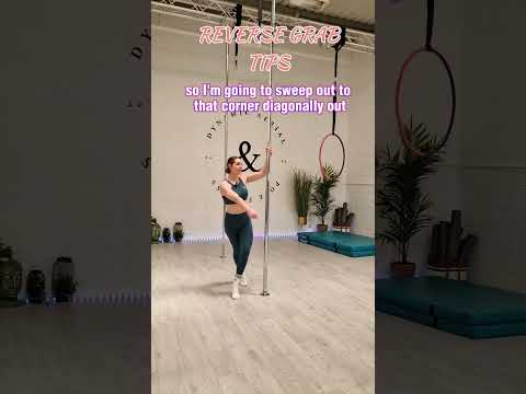 HOW TO IMPROVE YOUR REVERSE GRAB SPIN 🙌 #poletutorial #reversegrab #poletips #polefitness