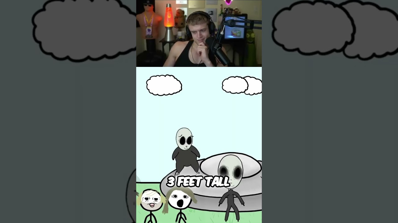 Aliens Spotted! Giant UFO and Grey Aliens Described! 