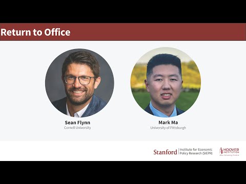 SIEPR Implications of Remote Work - Return to Office Episode cover