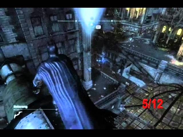 Batman Arkham City guia 100% Casco Antiguo Acertijos - YouTube