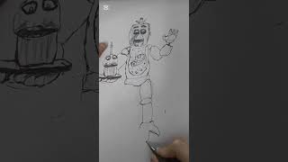 Chica Art #fnaf #fnafart #anime #chica #fnafart #art #drawing