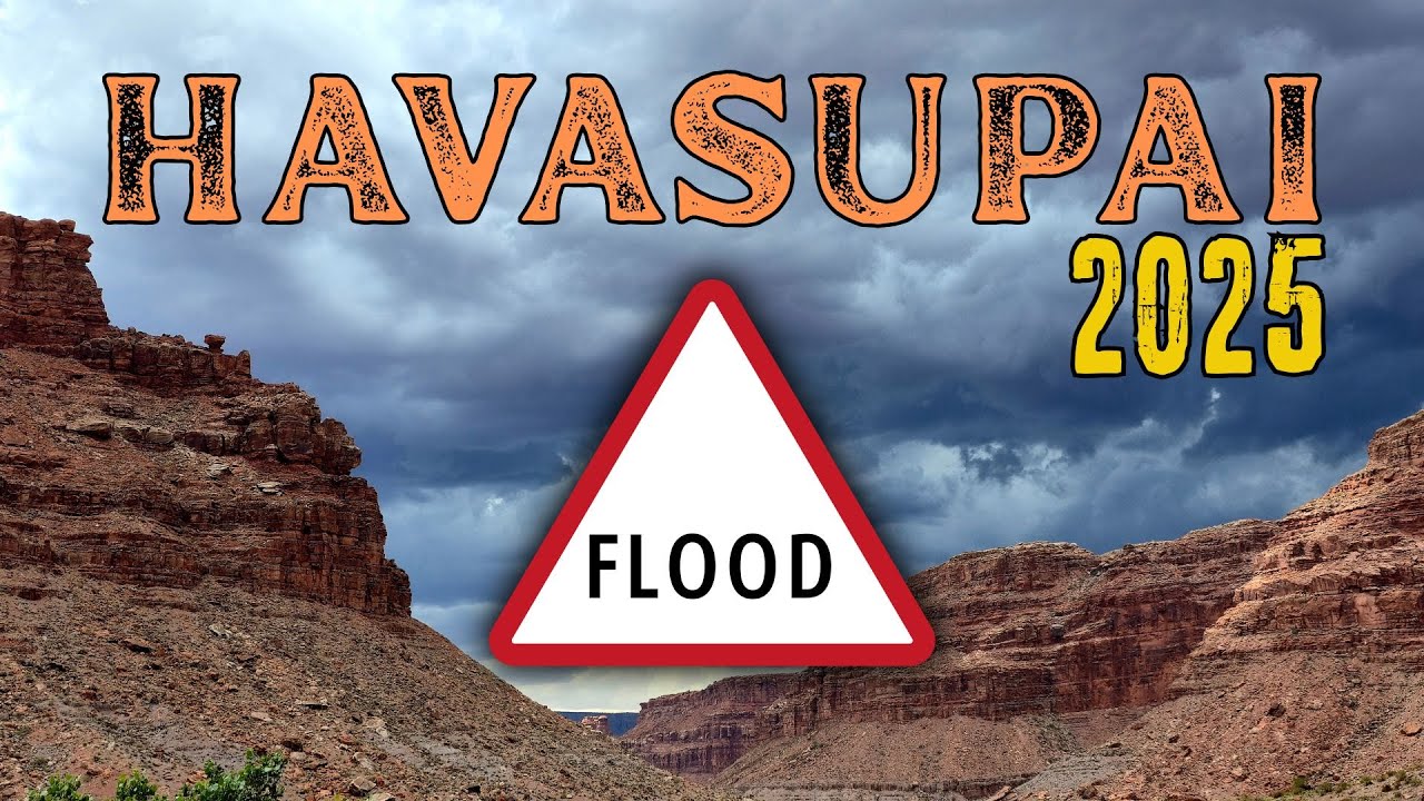 Where the Water Falls and Rises: Havasupai Flash Flood June 2025 | 4K