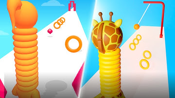 Log Neck Run / Real Long Neck Run 3D | All Levels Gameplay | Satisfying Mobile Games | Android,iOS