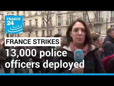 France strikes: 13,000