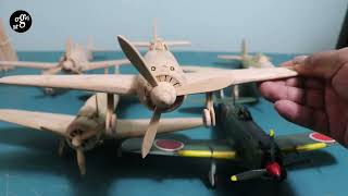 Como hacer un avión de guerra con palitos de helado
