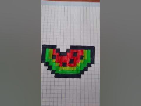 рисунок по клеточку - YouTube
