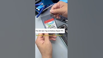 How to Fold Tag-on Battery FPC of iPhone 11 - Operation Guide #jcid #iphonebattery