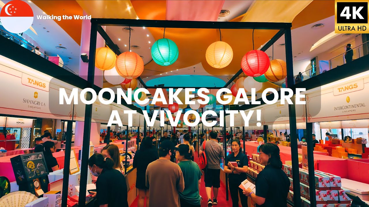 Tangs Mid-Autumn Festival 2025 at VivoCity | FULL Walkthrough | Singapore's Best Mooncakes [4K]