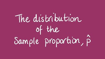 The distribution of the sample proportion | Unit 3 and 4 VCE Maths Methods