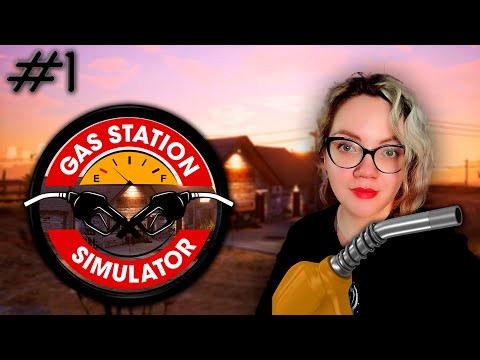 Видео: Хозяйка Бензоколонки Gas Station Simulator #1 Симулятор заправочной станции