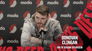 Famous Donovan Clingan | 2025-26 End of Season Interview | Portland Trail Blazers | April 30, 2026 Profile