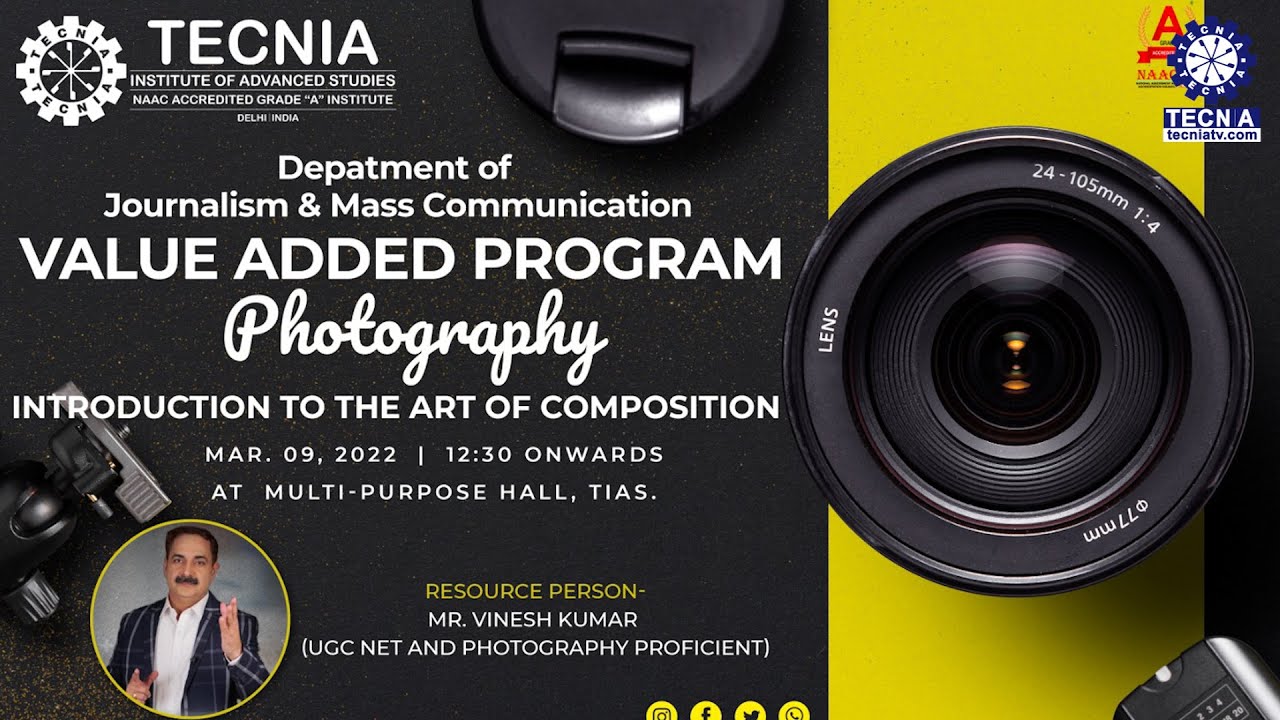 Value Added Program | BA(JMC) | Photography | Intro to the Art of ...
