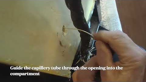 Sub-Zero 315 Wine Cooler Thermostat R&R