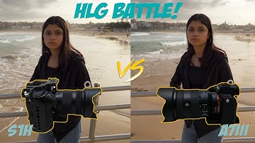S1H Series : Ep 4 : HLG Battle at Bondi with the a7iii : Plus outdoor handheld shooting tutorial