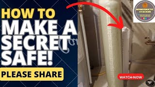 How to build a PVC pipe (secret) SAFE.