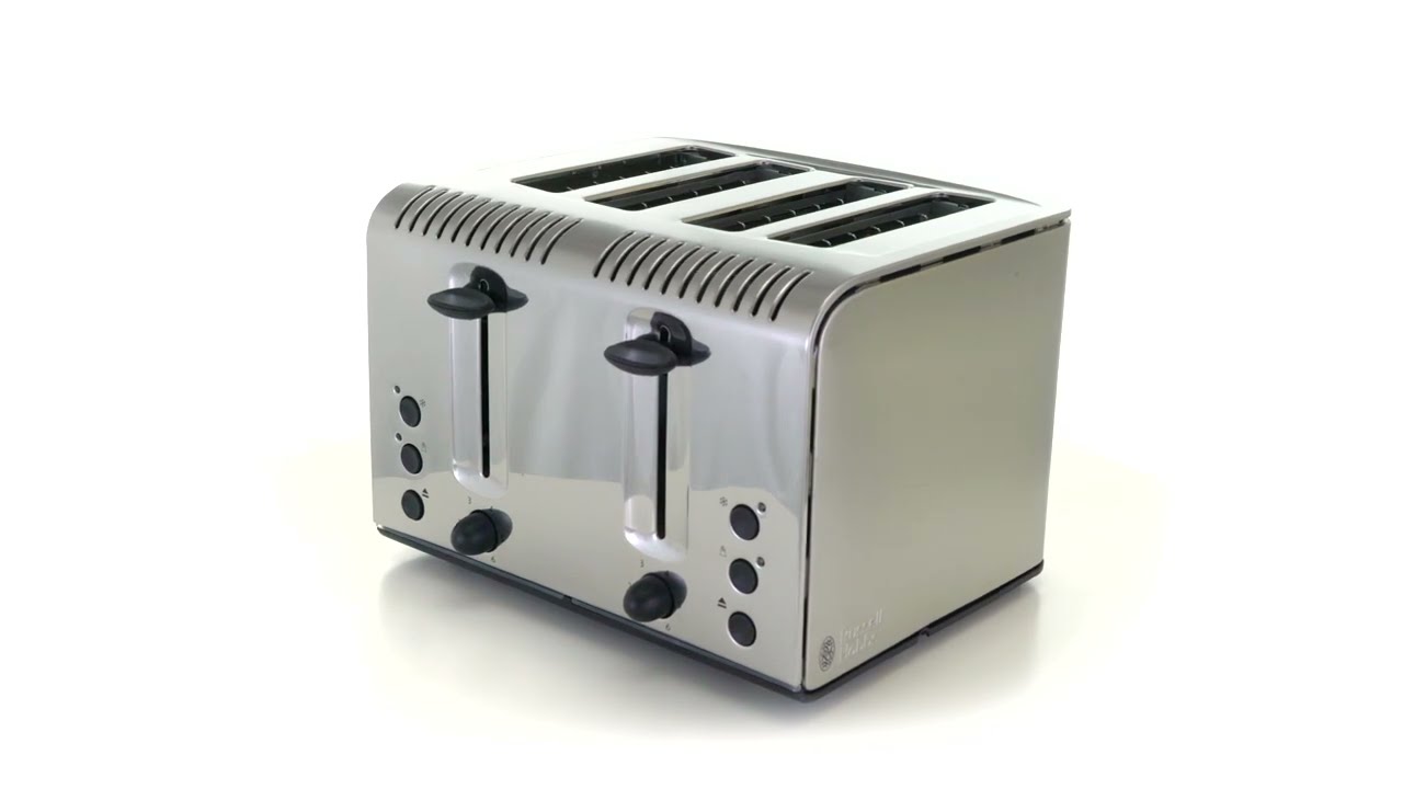 Russell Hobbs 20750 Buckingham 4-Slice Toaster - YouTube