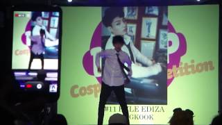 [040614] Kyle Ediza as Bangtan Boys Jungkook @ KCC4