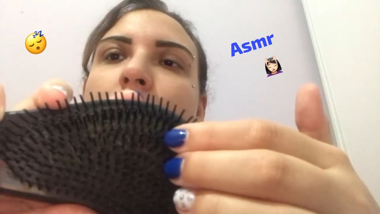 ASMR caseiro- penteando seu cabelo 💇🏻‍♀️