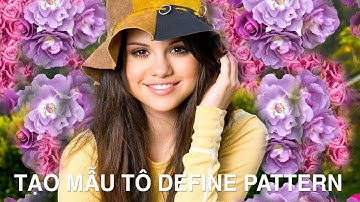 Tạo mẫu tô Define Pattern #dohoamaytinh #thietkedohoa