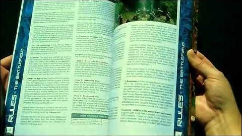 Flip Through #1 Dropzone Commander Rule Book