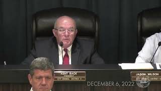 Gadsden City Council meeting 2022-12-06
