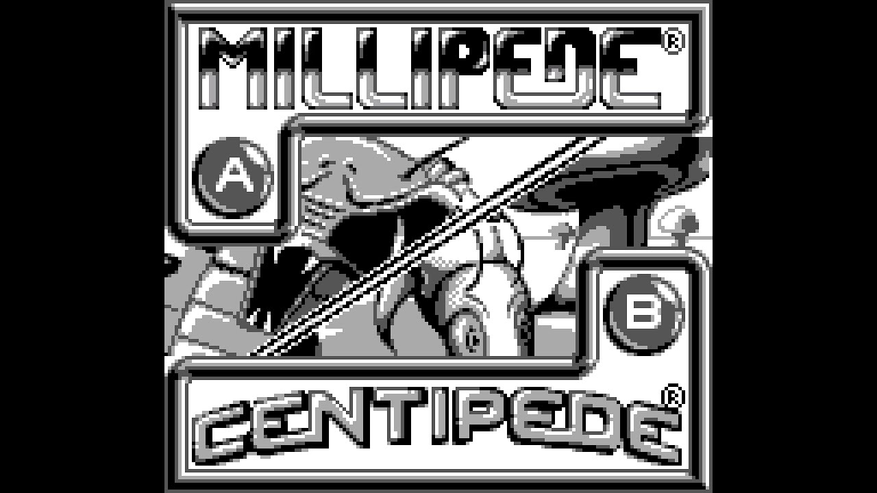 Game Boy Longplay [382] Arcade Classic No. 2: Centipede