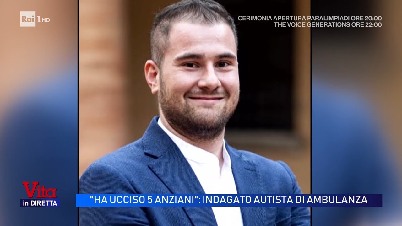 Anziani morti in ambulanza, ombre sul passato dell'indagato - Vita in diretta 06/03/2026