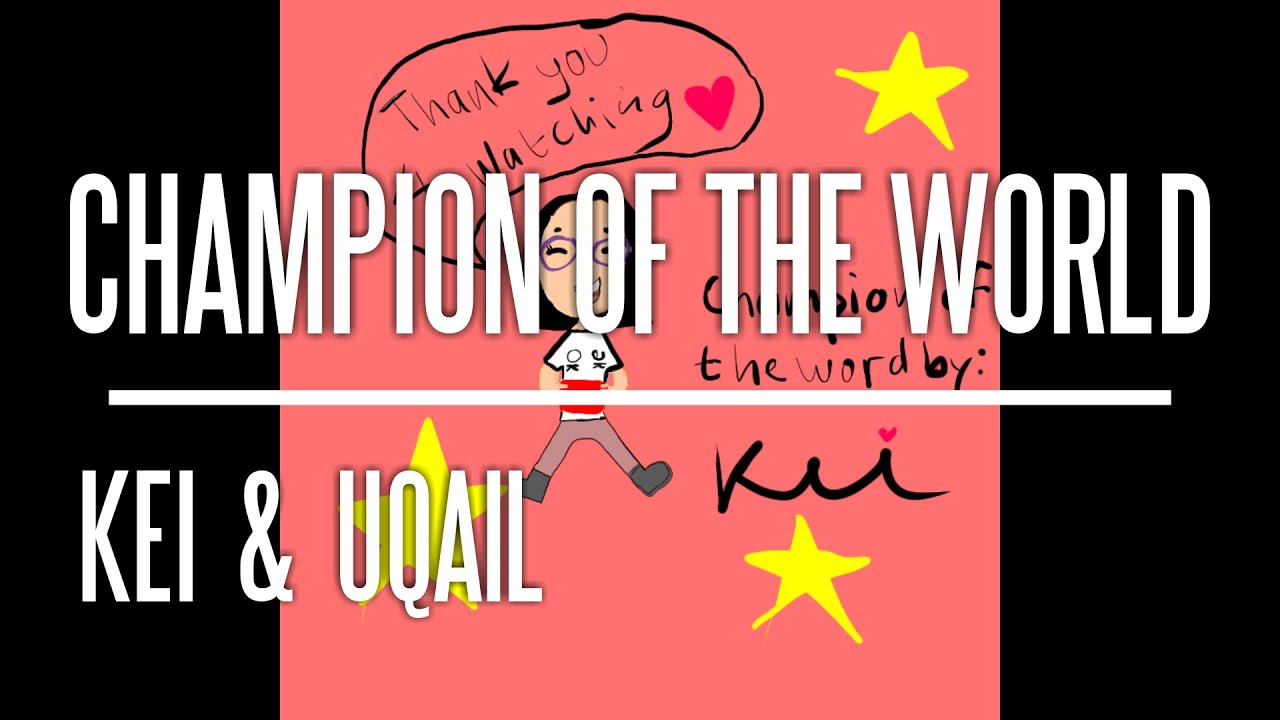 Coldplay Champion Of The World (Lyric Video) Cover YouTube