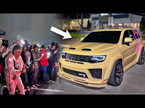 WIDEBODY TRACKHAWK TAKES OVER CAR MEET