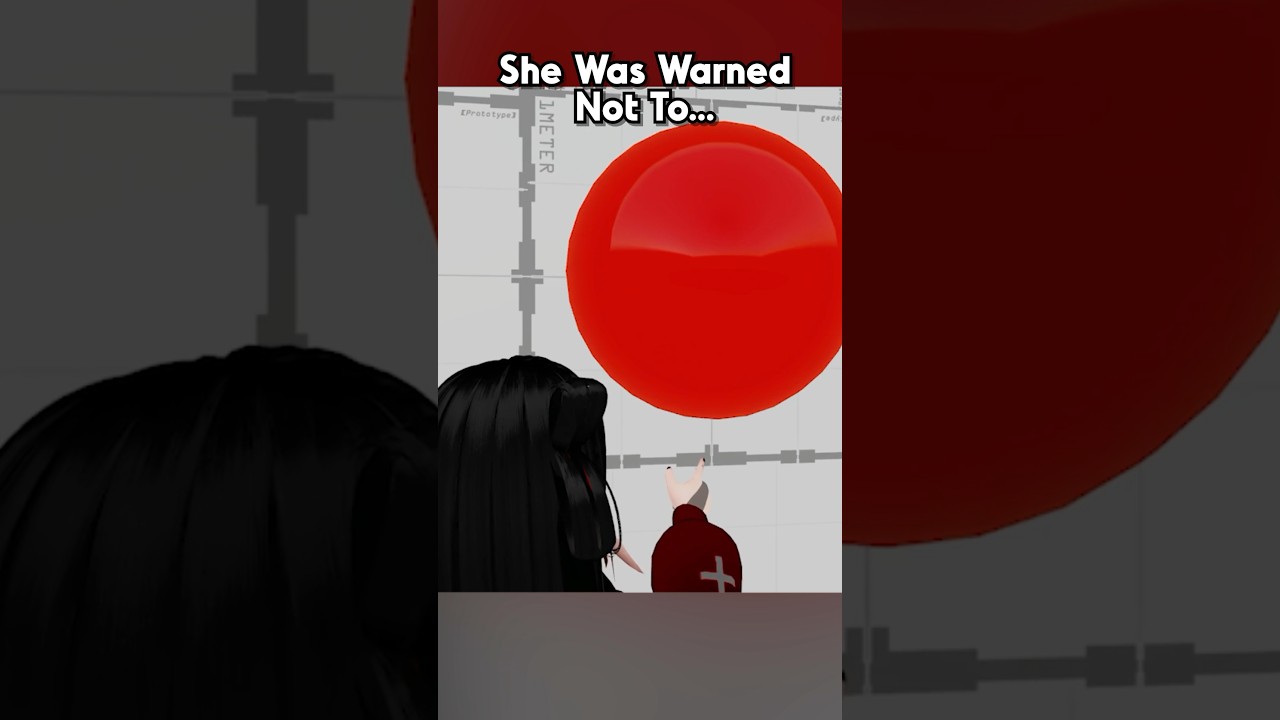 She Pressed the Big Red Button…