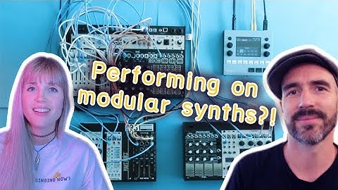 Modular synth performance with Matt Gooderson: Make Noise René, Intellijel Tête+Tetrapad & more
