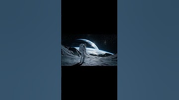 🚀 Astronaut on the Moon | AI-generated lunar mission scene