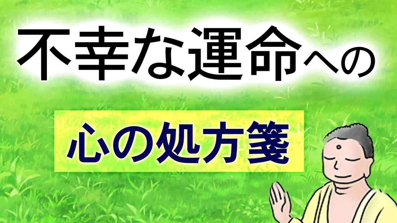 因果応報 の本当の意味 不幸な運命への心の処方箋 Youtube