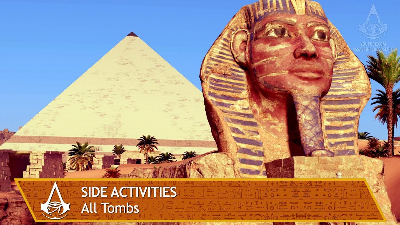 Assassin's Creed Origins - Side Activities - All Tombs
