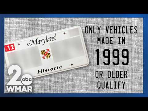 Maryland Antique Car Rules