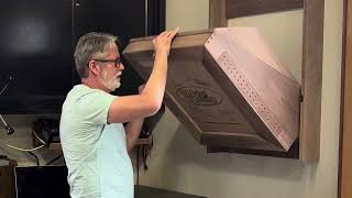 Custom Wall Mounted Laser Engraver Enclosure That Folds Up