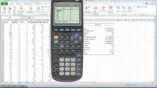 Generating Descriptive Stats using the TI-83 Plus