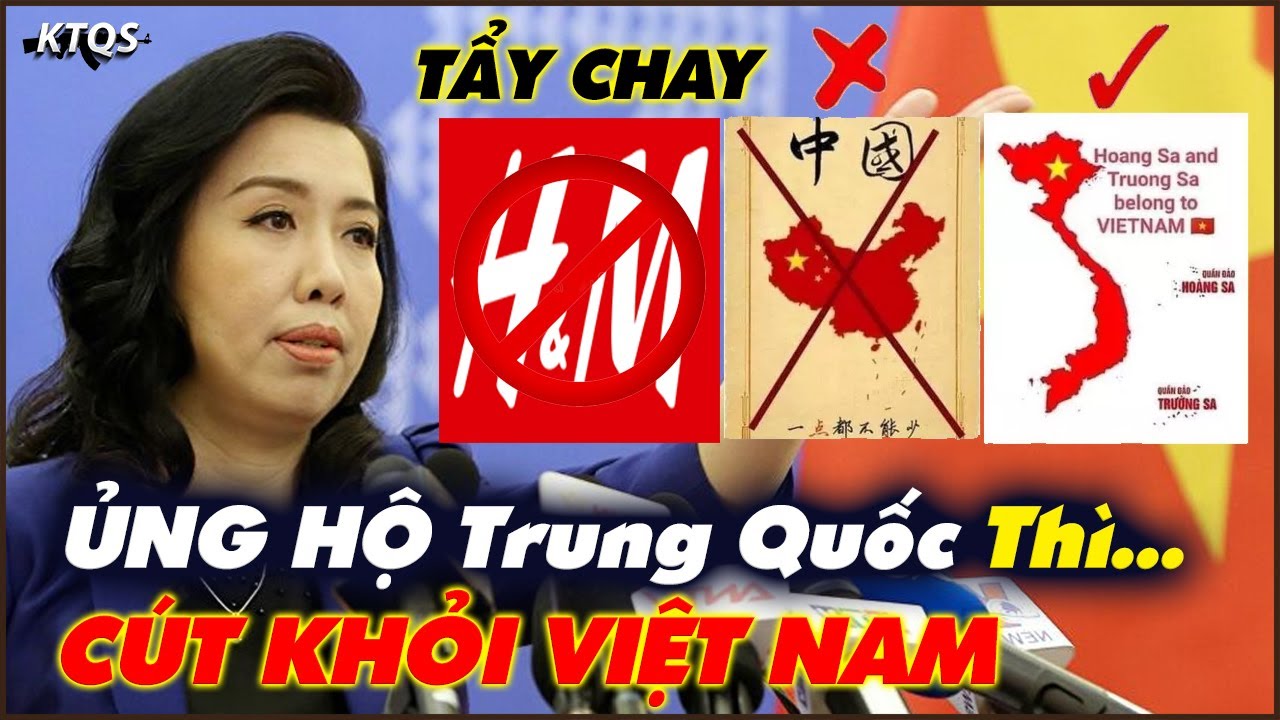 Ủng Hộ Đường Lưỡi Bò Phi Lý Của TQ, Hãng Thời Trang... - youtube