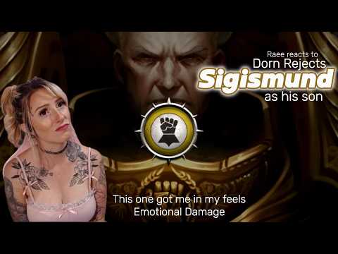 Raee reacts to The Crimson Fist - Dorn rejects Sigismund as his son #warhammer #reaction