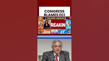 Congress Blames Election Commission Of India After Washout Electoral Result In Bihar Polls